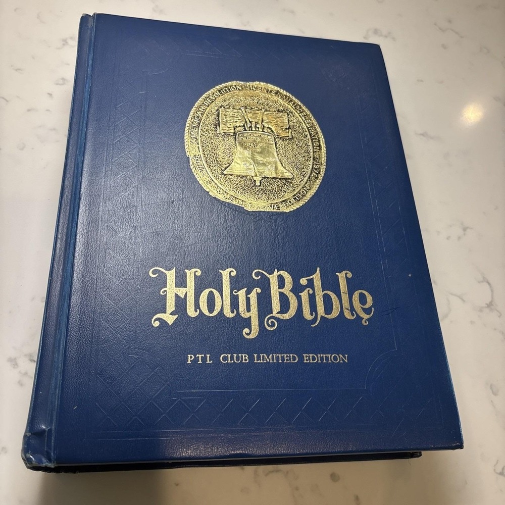 Holy Bible King James American Revolution Bicentennial Commemorative Edition PTL